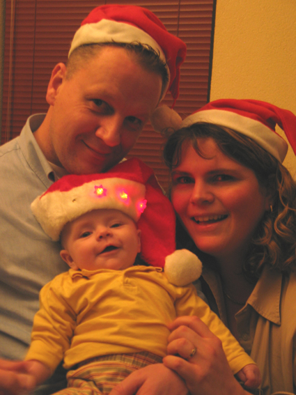 M'n eerste kerst.