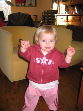 ik kan al heeeel goed los lopen (1 dec 05)